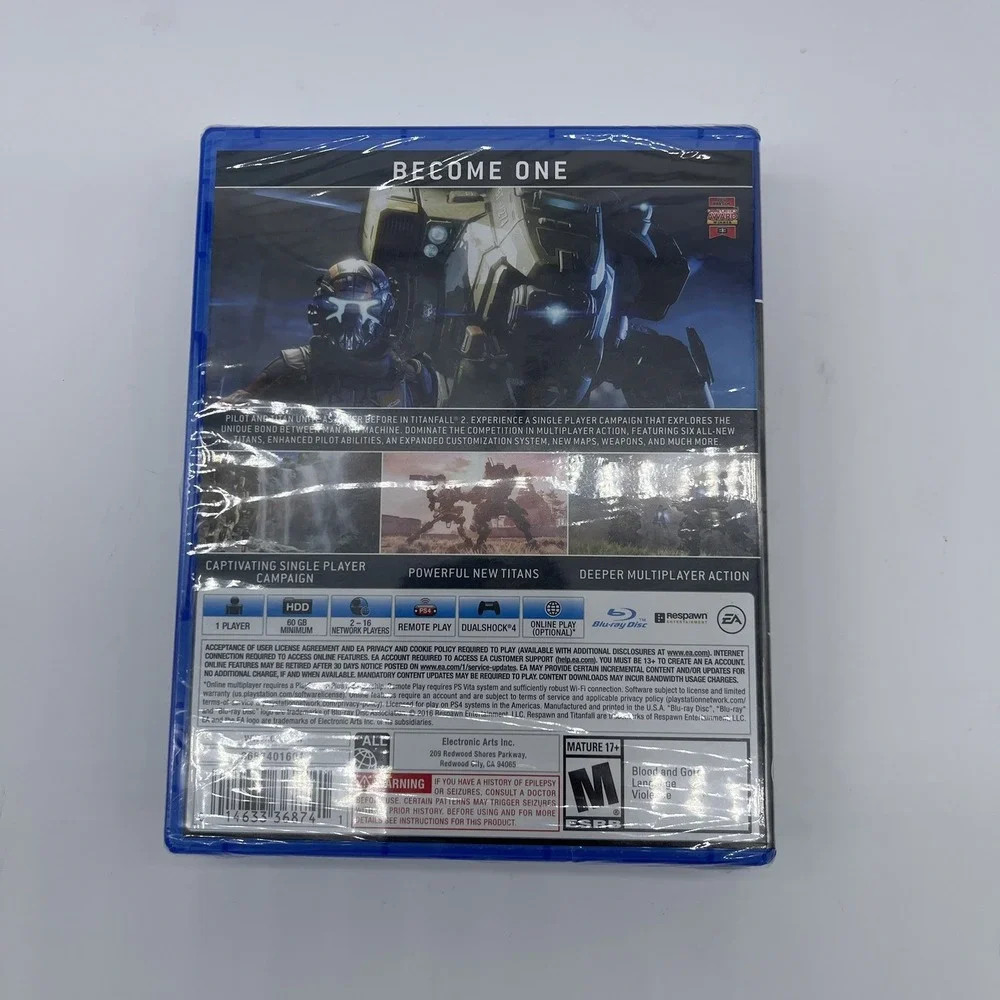 NEW Titanfall 2 game for‎ the Sony PlayStation 4 System PS4 SEALED Titan Fall EA